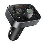 Gadget Baseus FM Modulator and Car Charger S-09 Pro (C10762200113-00), 2x USB, Type-C, Bluetooth 5.3, Digital Display, Negru