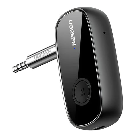 Gadget Ugreen Audio Receiver CM279 (70304), Jack 3.5mm, Micro-USB, Bluetooth 5.1, Microphone, Hi-Fi Stereo Sound Quality, Negru
