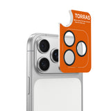 Torras Folie de protectie Torras Lensguard Camera compatibil cu iPhone 17 Pro / iPhone 17 Pro Max, Albastru – imagine 2