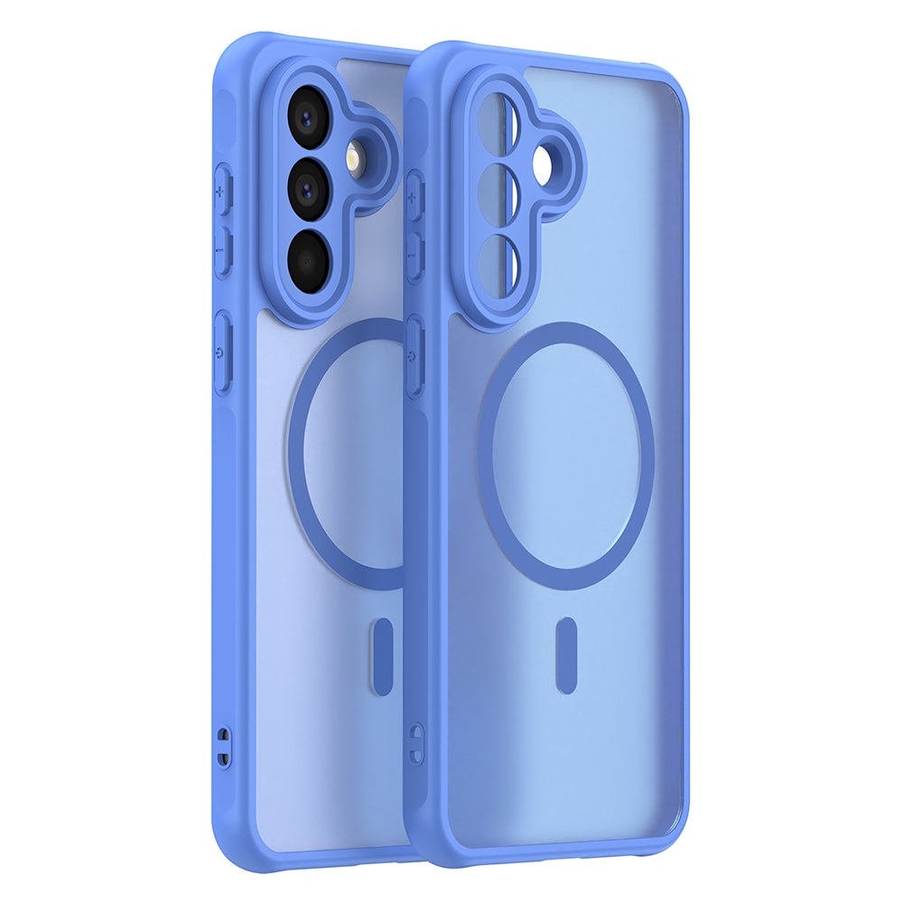 Husa de protectie Techsuit HaloFrost II MagSafe compatibil cu Samsung Galaxy A56 5G, Albastru Cer
