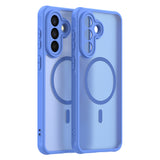 Husa de protectie Techsuit HaloFrost II MagSafe compatibil cu Samsung Galaxy A56 5G, Albastru Cer