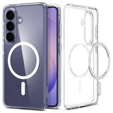 Husa de protectie Spigen Ultra Hybrid MagSafe (ACS10709) compatibil cu Samsung Galaxy S26 Plus, Transparent White