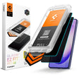 Folie de protectie Spigen (set de 2) Glas.tR EZ-FIT Pro HD (AGL11085) compatibil cu Samsung Galaxy S26 Plus, Privacy