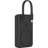Baterie externa Baseus Magnetic Mini (P10022109113-00), MagSafe, USB-C, Lightning, 10000mAh, 20W, Negru