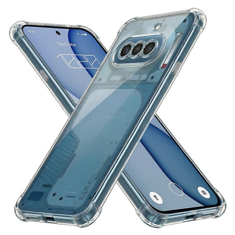 Husa de protectie Techsuit Shockproof Clear Silicone compatibil cu Nothing Phone (4a), Transparent