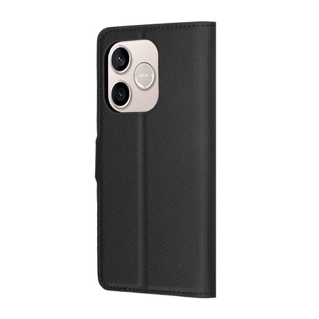 Husa de protectie Techsuit Leather Folio compatibil cu Honor 600 Lite, Negru