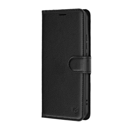 Husa de protectie Techsuit Leather Folio compatibil cu Oppo Reno15 F / Reno15 FS 5G, Negru