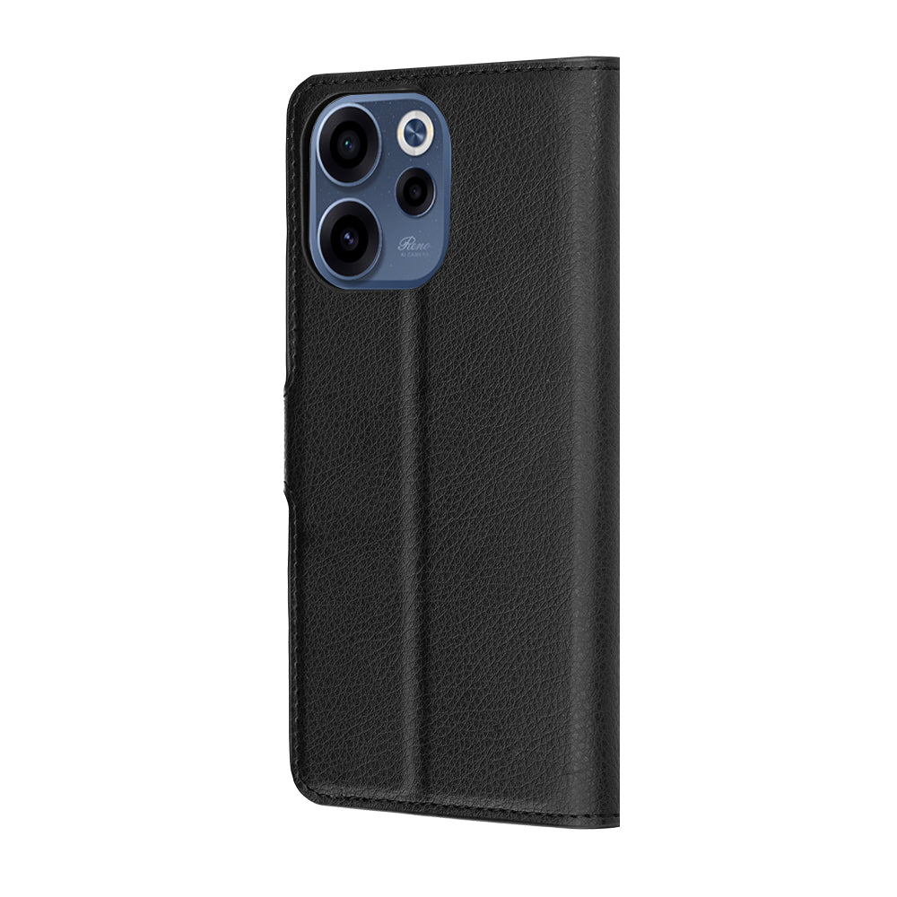 Husa de protectie Techsuit Leather Folio compatibil cu Oppo Reno15 F / Reno15 FS 5G, Negru
