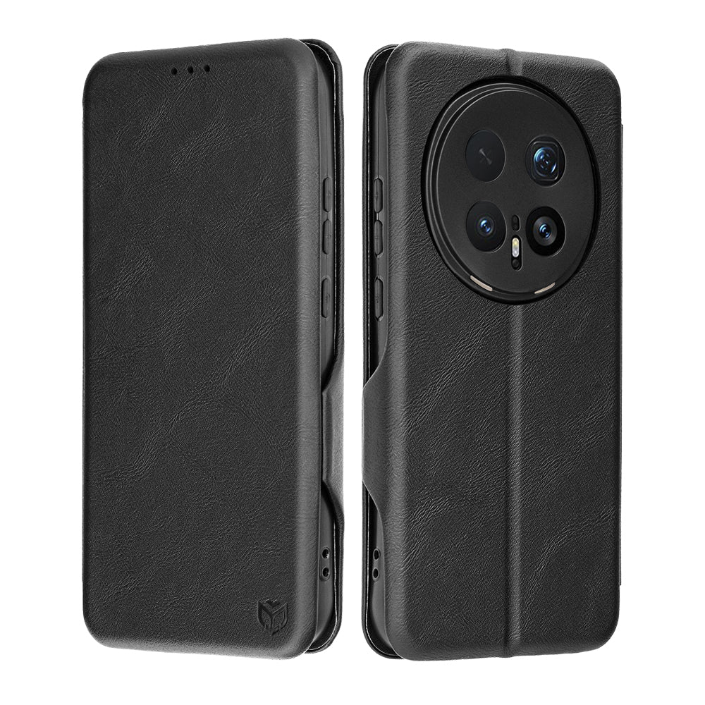 Husa de protectie Techsuit Safe Wallet Plus compatibil cu Honor Magic8 Pro, Negru