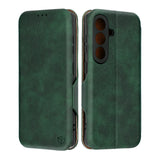Husa de protectie Techsuit Safe Wallet Plus compatibil cu Samsung Galaxy S26, Verde