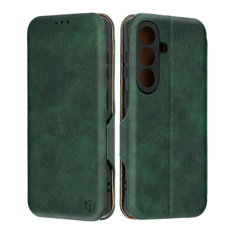Husa de protectie Techsuit Safe Wallet Plus compatibil cu Samsung Galaxy S26, Verde