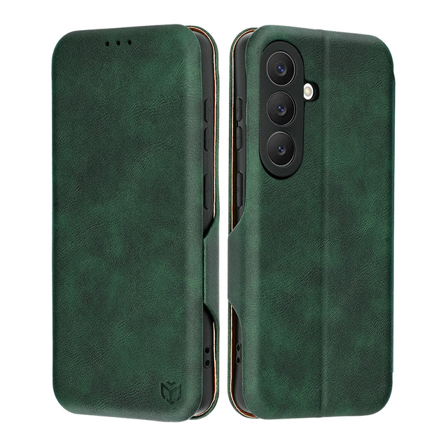 Husa de protectie Techsuit Safe Wallet Plus compatibil cu Samsung Galaxy S26 Plus, Verde