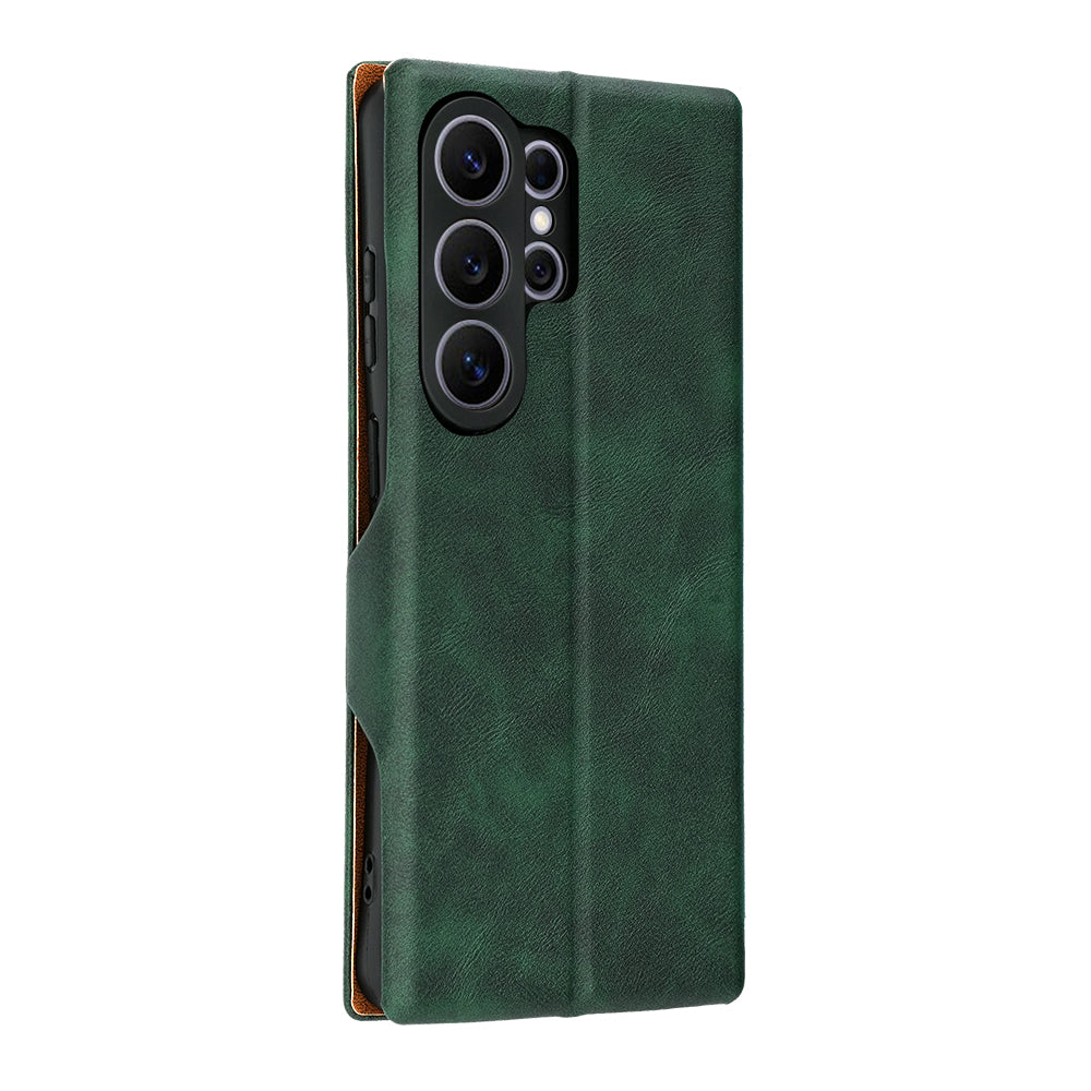 Husa de protectie Techsuit Safe Wallet Plus compatibil cu Samsung Galaxy S26 Ultra, Verde