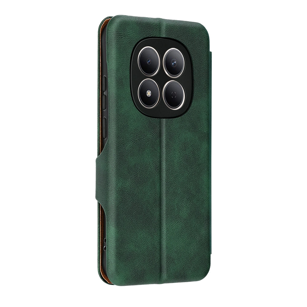 Husa de protectie Techsuit Safe Wallet Plus compatibil cu Xiaomi Redmi Note 15 Pro 5G, Verde