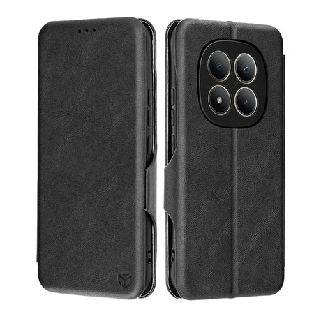 Husa de protectie Techsuit Safe Wallet Plus compatibil cu Xiaomi Redmi Note 15 Pro+ 5G / Poco M8 Pro 5G, Negru