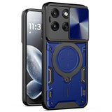 Husa de protectie Techsuit CamGuard Pro compatibil cu Motorola Edge 70 Fusion, Albastru