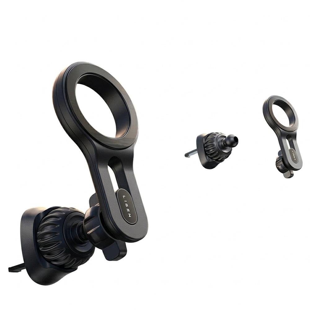 Suport Lisen (YL0224050011), Magnetic for Air Vent, 360° Rotation, Secure Fit, Magnetic Grip, Negru