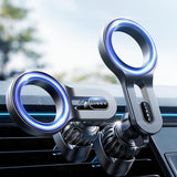 Suport Lisen (YL0224050011), Magnetic for Air Vent, 360° Rotation, Secure Fit, Magnetic Grip, Negru