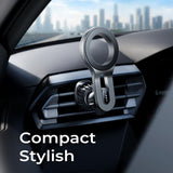 Suport Lisen (YL0224050011), Magnetic for Air Vent, 360° Rotation, Secure Fit, Magnetic Grip, Negru