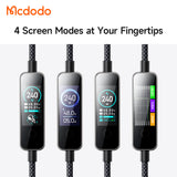 Cablu Mcdodo CA-8750, USB-C la USB-C, 240W, 1.2m, Negru