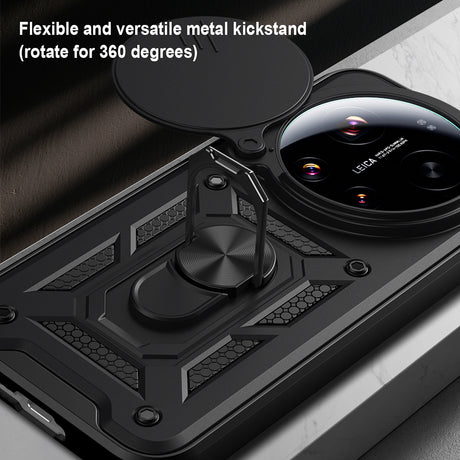TechSuit Husa de protectie Techsuit CamShield Series compatibil cu Xiaomi 17 Ultra, Albastru – imagine 5