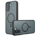 Husa de protectie Techsuit PureFrost MagSafe compatibil cu Oppo A6x 4G / Oppo A6x 5G / Oppo A6k 4G, Negru