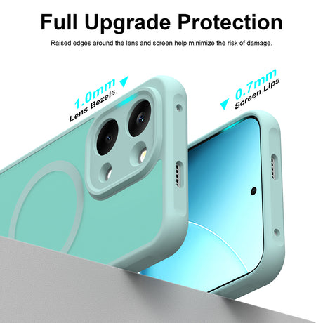 Husa de protectie Techsuit HaloFrost II MagSafe compatibil cu Xiaomi Poco X8 Pro Max, Verde Menta