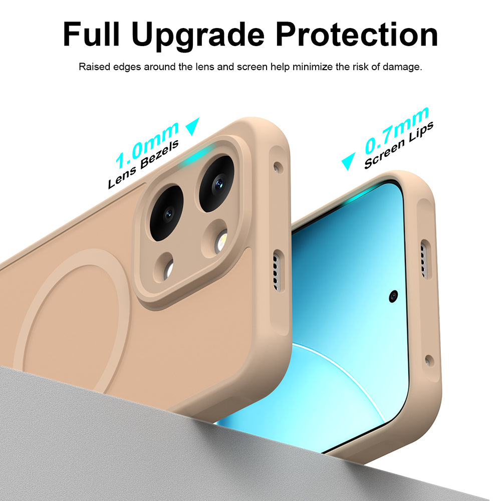 Husa de protectie Techsuit HaloFrost II MagSafe compatibil cu Xiaomi Poco X8 Pro Max, Auriu