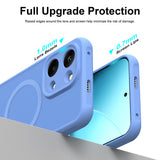 Husa de protectie Techsuit HaloFrost II MagSafe compatibil cu Xiaomi Poco X8 Pro Max, Albastru