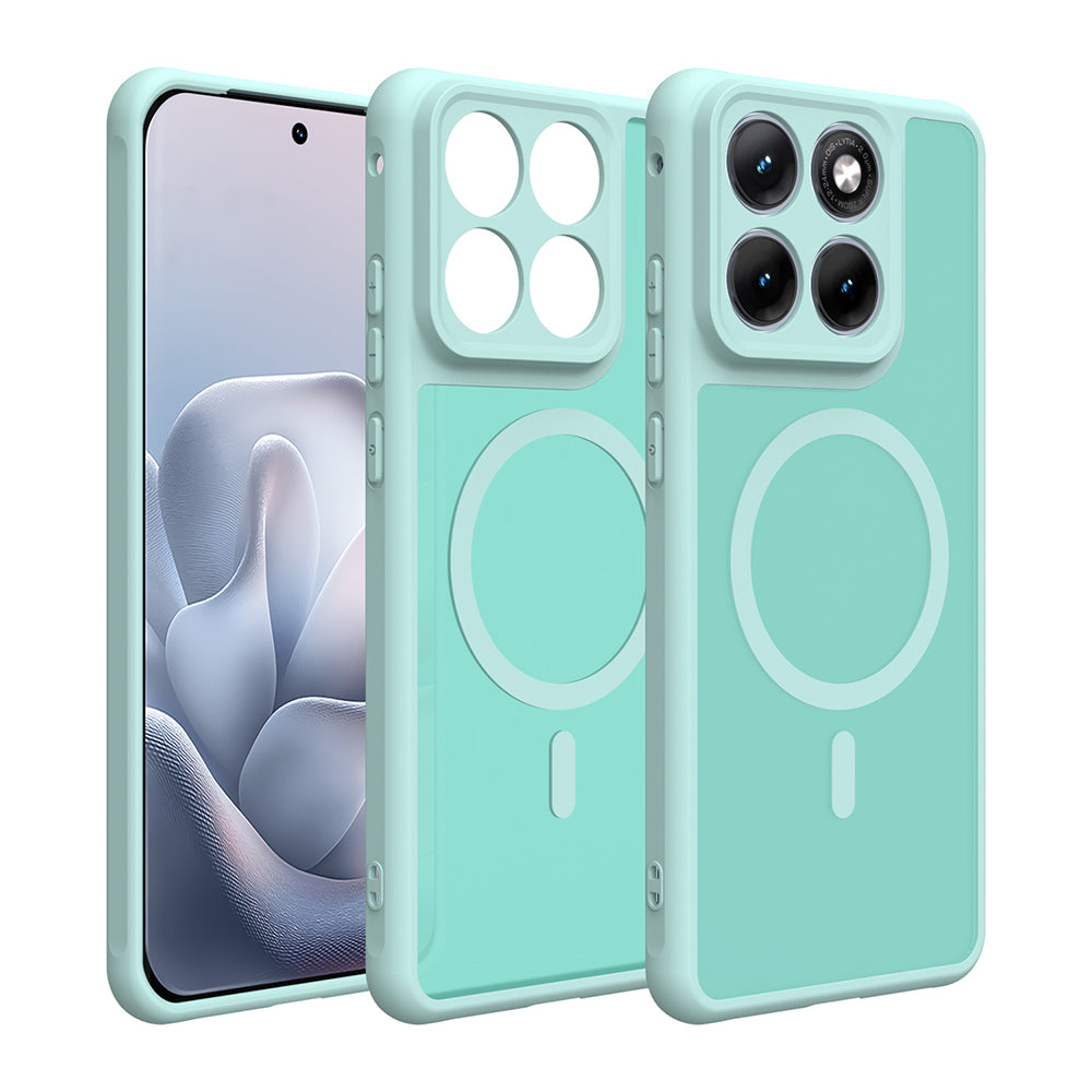 Husa pentru Motorola Edge 70 Fusion - Techsuit HaloFrost II MagSafe - Mint Green