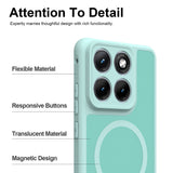 Husa pentru Motorola Edge 70 Fusion - Techsuit HaloFrost II MagSafe - Mint Green