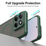 Husa pentru Motorola Edge 70 Fusion - Techsuit HaloFrost II MagSafe - Green