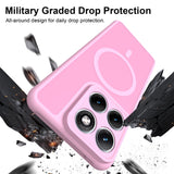 Husa pentru Motorola Edge 70 Fusion - Techsuit HaloFrost II MagSafe - Pink