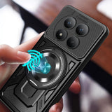 Husa pentru Xiaomi Redmi Note 15 Pro 4G - Techsuit RuggedCam - Purple