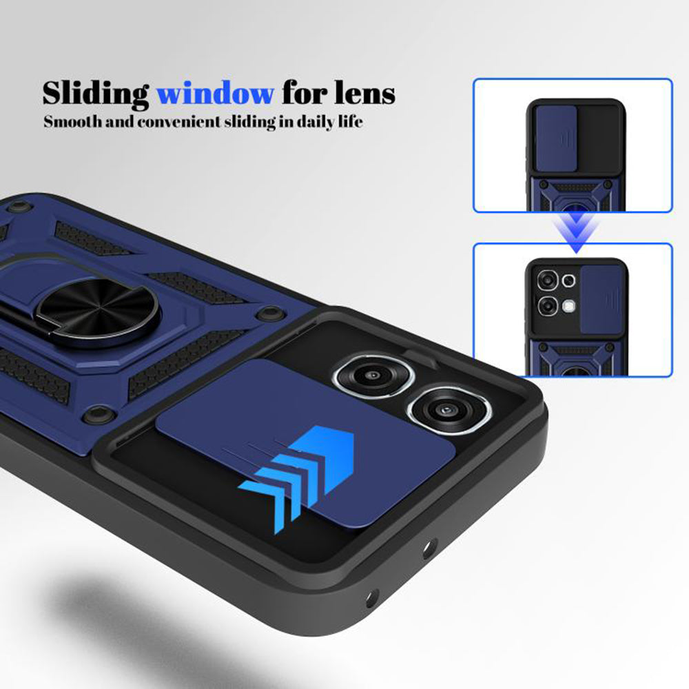 TechSuit Husa de protectie Techsuit CamShield Series compatibil cu Oppo A6 Pro 4G / A6 Pro 5G, Roz Auriu – imagine 3