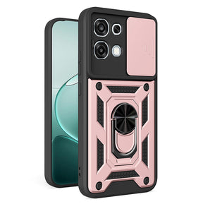 TechSuit Husa de protectie Techsuit CamShield Series compatibil cu Oppo A6 Pro 4G / A6 Pro 5G, Roz Auriu