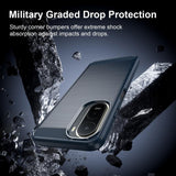TechSuit Husa de protectie Techsuit Carbon Silicone compatibil cu Xiaomi Redmi A7 Pro 4G, Albastru – imagine 4