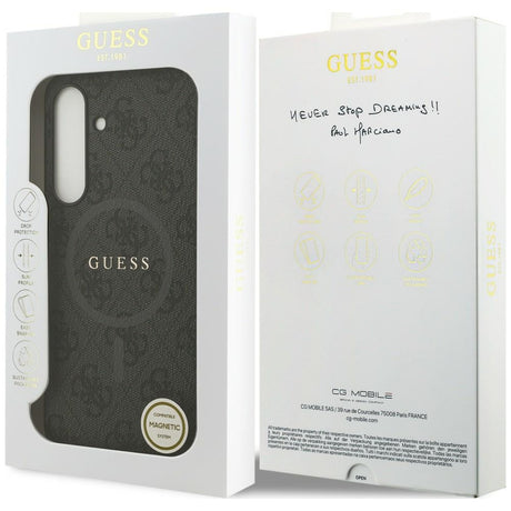 Husa de protectie Guess compatibil cu Samsung Galaxy S25 FE, Negru