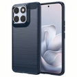 TechSuit Husa de protectie Techsuit Carbon Silicone compatibil cu Motorola Edge 70 Fusion, Albastru
