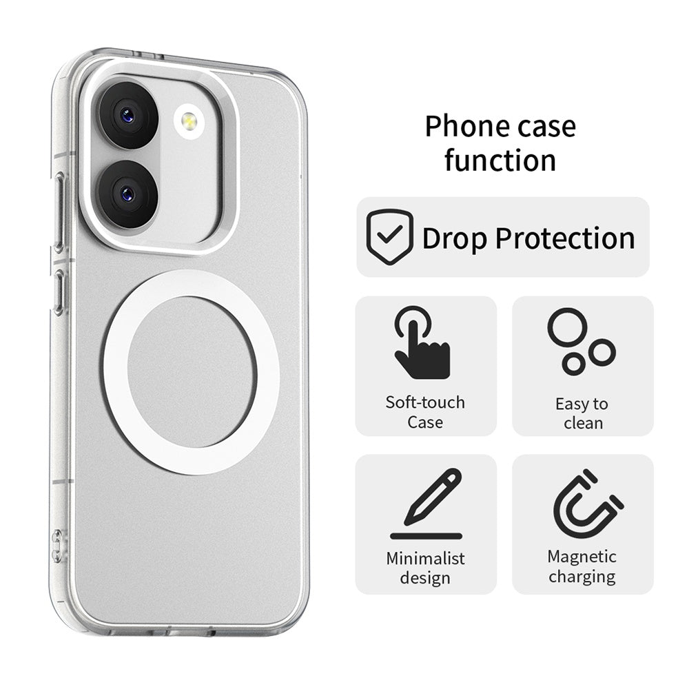 Husa pentru Xiaomi Poco X8 Pro - Techsuit CandyCase MagSafe - White