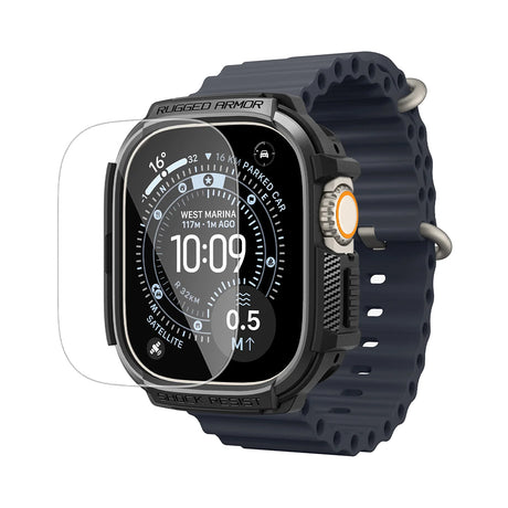 Folie de protectie smartwatch Apple Watch Ultra / Ultra 2 / Ultra 3, Negru