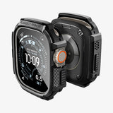 Folie de protectie smartwatch Apple Watch Ultra / Ultra 2 / Ultra 3, Negru