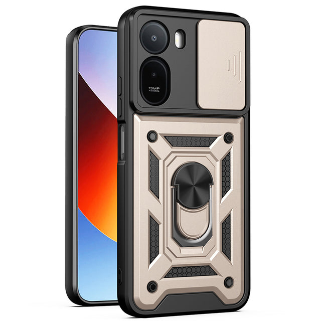 TechSuit Husa de protectie Techsuit CamShield Series compatibil cu Xiaomi Redmi A7 Pro 4G, Auriu