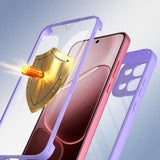 Husa de protectie Techsuit ColorVerse 360 Series compatibil cu Oppo A6 Pro 4G / A6 Pro 5G, Mov