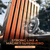 Suport Auto Lisen (YL0223080002), MagSafe, Rotire 360°, Negru