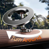 Suport Auto Lisen (YL0223080002), MagSafe, Rotire 360°, Negru