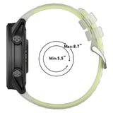 Curea smartwatch Techsuit compatibil cu Samsung Galaxy Watch / Watch 3 / Gear S3, Alb