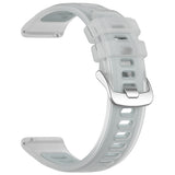 Curea smartwatch Techsuit compatibil cu Samsung Galaxy Watch4 / Watch5 / Watch Active 2, Alb
