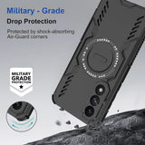Husa de protectie Techsuit ArmorMag Case compatibil cu Honor 600 Pro, Negru