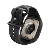 Husa smartwatch Spigen Liquid Air Pro compatibil cu Apple Watch Ultra / Ultra 2 / Ultra 3, Negru